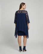 Sukienka midi plus size