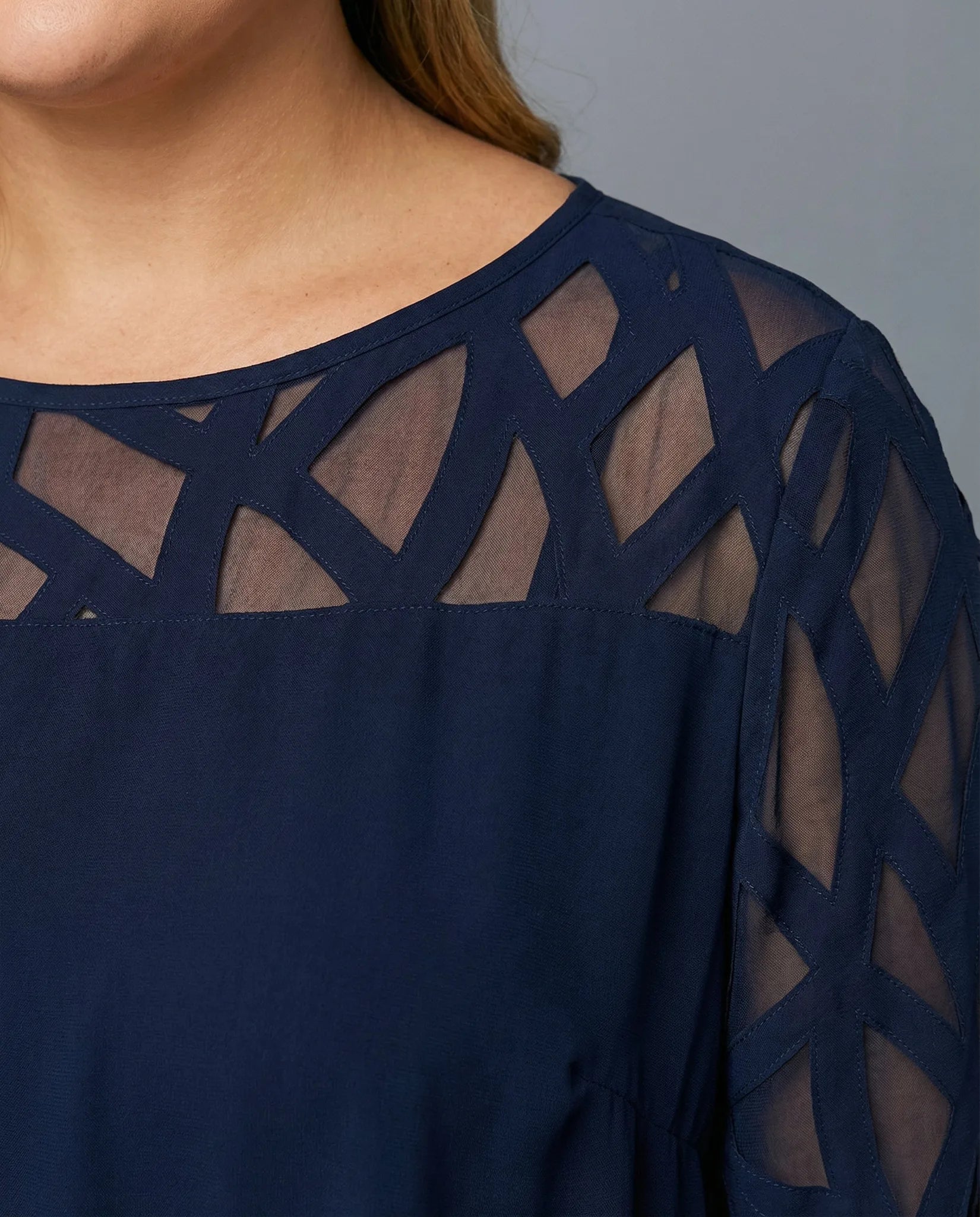 Sukienka midi plus size