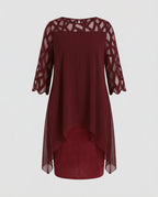 Sukienka midi plus size