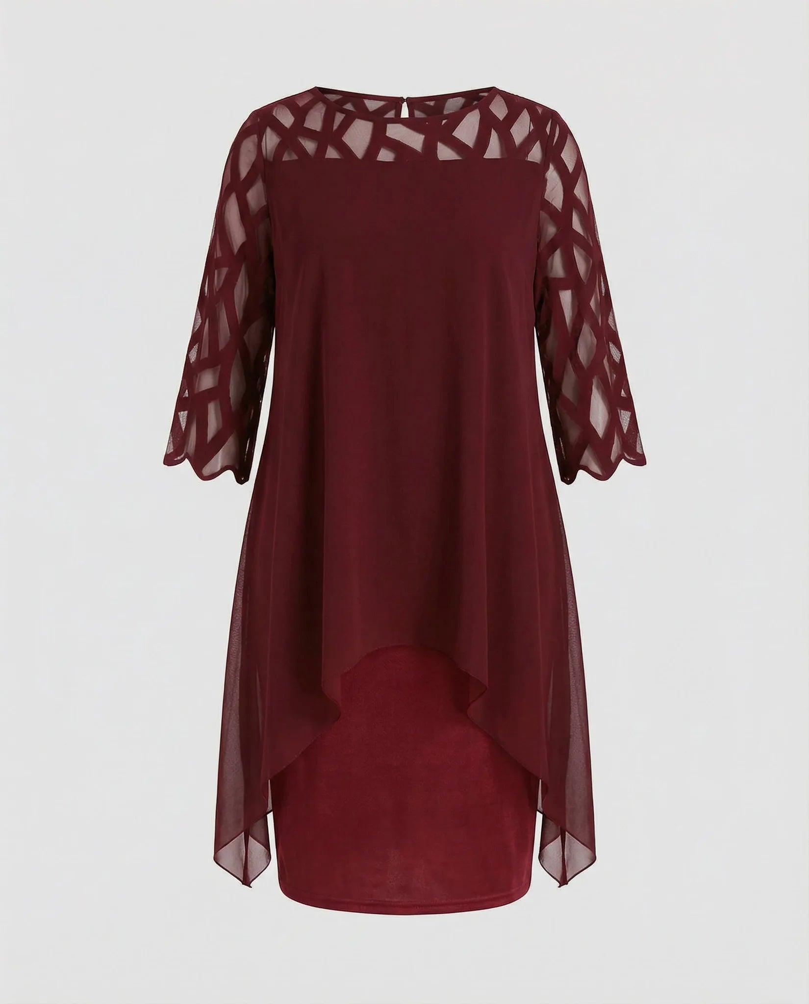Sukienka midi plus size