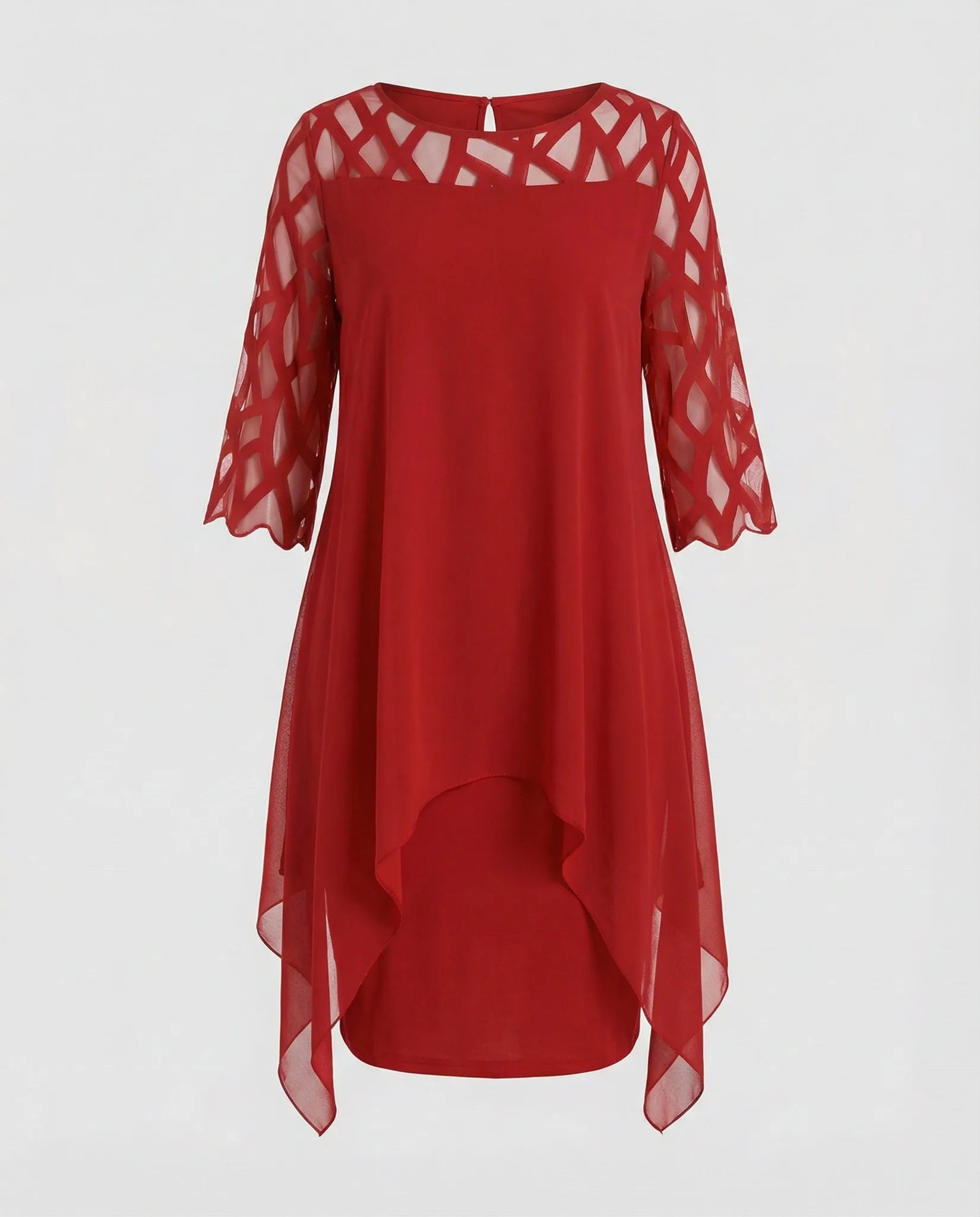 Sukienka midi plus size