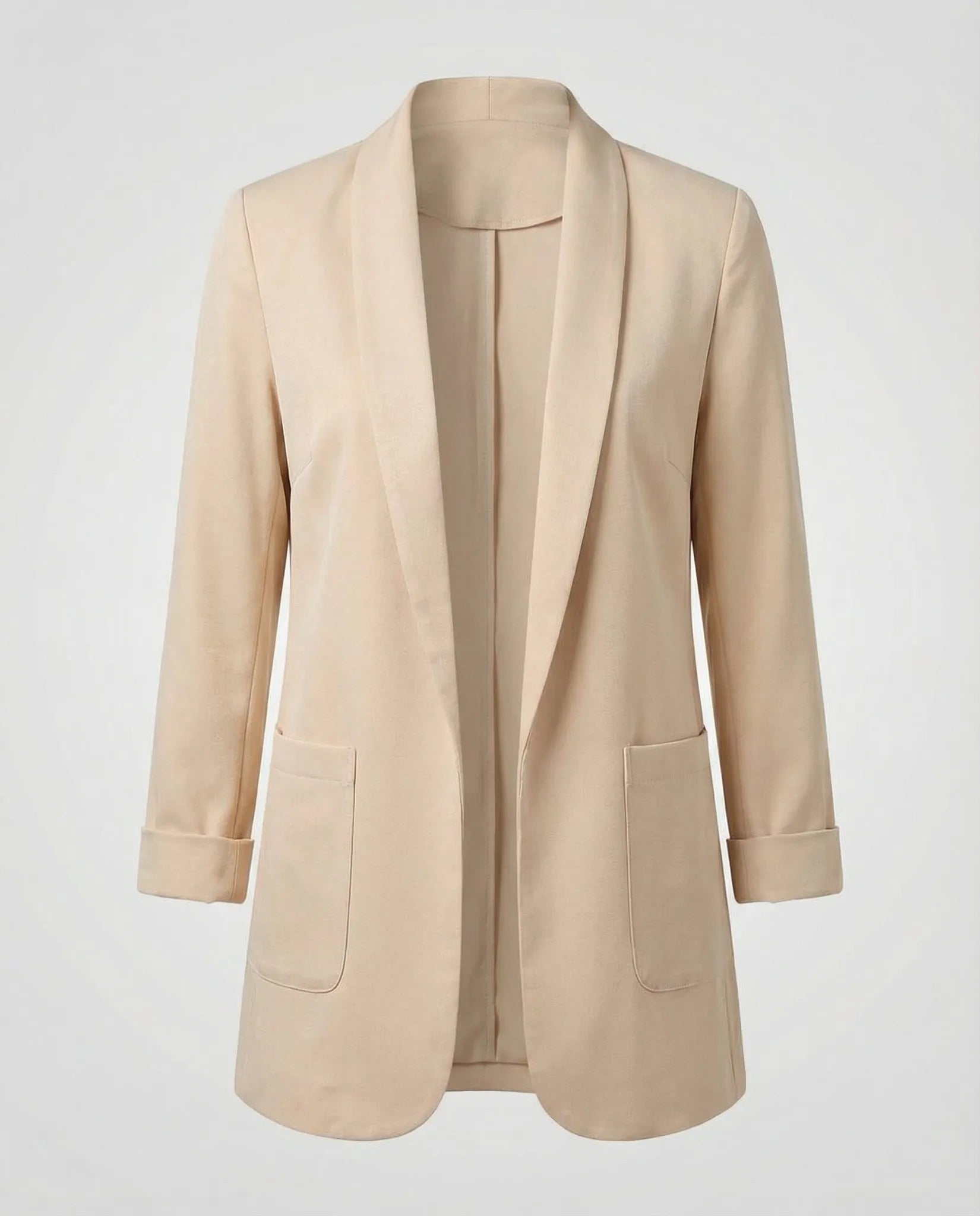 żakiet slim fit z długim rękawem